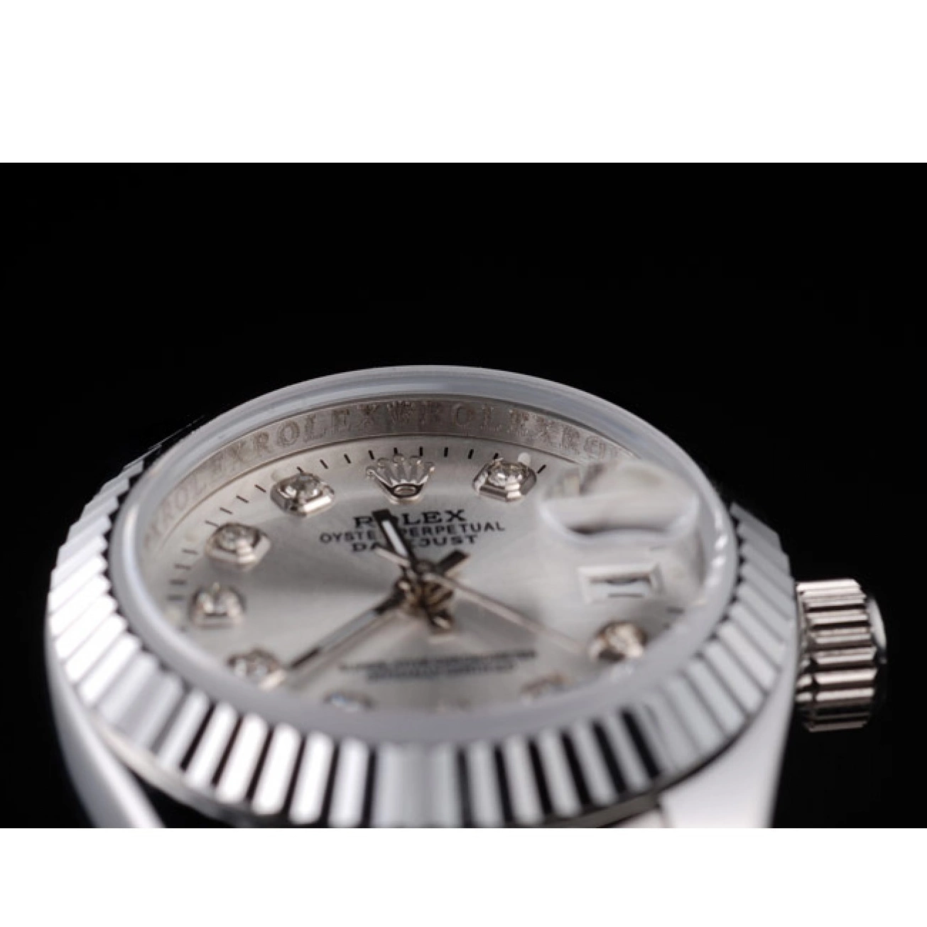 Good Copy Rolex Watches Polished Datejust Steel Rolex Dial Silver Stainless 0522